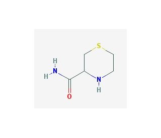 Thiomorpholine-3-carboxamide (CAS 103742-31-0) - chemical structure image