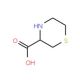 Thiomorpholine-3-carboxylic acid (CAS 20960-92-3) - chemical structure image