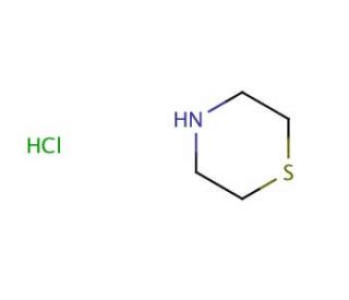 Thiomorpholine hydrochloride (CAS 5967-90-8) - chemical structure image