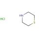 Thiomorpholine hydrochloride 的分子结构, CAS编号: 5967-90-8 Thiomorpholine hydrochloride (CAS 5967-90-8) - chemical structure image