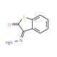 Thionaphthenquinone 3-Hydrazone (CAS 408309-53-5) - chemical structure image