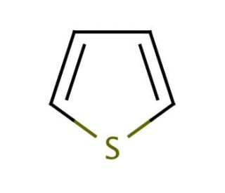 Thiophene (CAS 110-02-1) - chemical structure image
