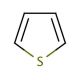 Thiophene (CAS 110-02-1) - chemical structure image