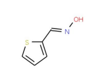 Thiophene-2-carbaldehyde oxime (CAS 29683-84-9) - chemical structure image