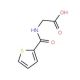 [(Thiophene-2-carbonyl)-amino]-acetic acid (CAS 33955-17-8) - chemical structure image