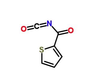 thiophene-2-carbonyl isocyanate - chemical structure image