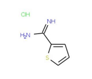 Thiophene-2-carboximidamide hydrochloride (CAS 54610-70-7) - chemical structure image