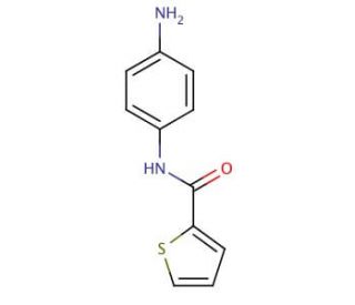 Thiophene-2-carboxylic acid (4-amino-phenyl)-amide - chemical structure image