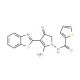 Thiophene-2-carboxylic acid (5-amino-4-benzothiazol-2-yl-3-oxo-2,3-dihydro-pyrrol-1-yl)-amide 的分子结构 Thiophene-2-carboxylic acid (5-amino-4-benzothiazol-2-yl-3-oxo-2,3-dihydro-pyrrol-1-yl)-amide - chemical structure image