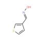 Thiophene-3-carboxaldehyde oxime (CAS 42466-50-2) - chemical structure image