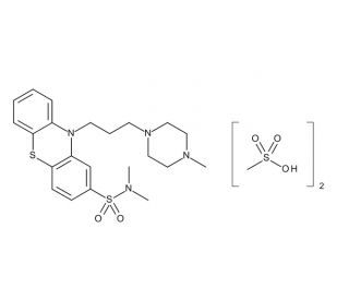Thioproperazine Dimesilate (CAS 2347-80-0) - chemical structure image