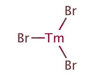 Thulium(III) bromide (CAS 14456-51-0) - chemical structure image