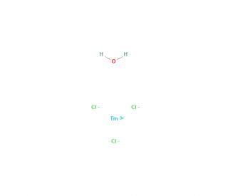 Thulium(III) chloride (CAS 19423-86-0) - chemical structure image