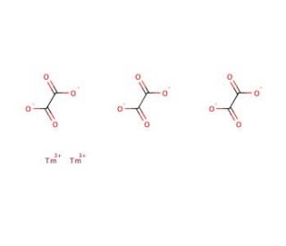 Thulium(III) oxalate (CAS 3269-17-8) - chemical structure image