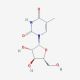 Thymine 1-β-D-arabinofuranoside (CAS 605-23-2) - chemical structure image