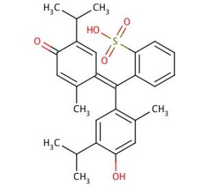 Thymol Blue (CAS 76-61-9) - chemical structure image