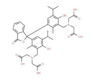Thymolphthalexone (CAS 1913-93-5) - chemical structure image
