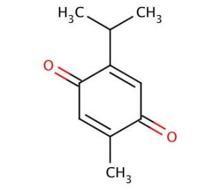 Thymoquinone (CAS 490-91-5) - chemical structure image