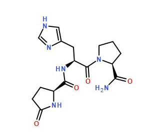 Thyrotropin-Releasing Hormone (CAS 24305-27-9) - chemical structure image