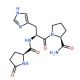 Thyrotropin-Releasing Hormone (CAS 24305-27-9) - chemical structure image