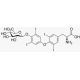 Thyroxine 4′-O-β-D-Glucuronide 的分子结构, CAS编号: 21462-56-6 Thyroxine 4′-O-β-D-Glucuronide (CAS 21462-56-6) - chemical structure image