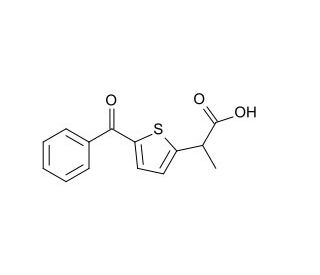 Tiaprofenic Acid - chemical structure image