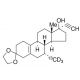Tibolone-13CD3 3-Ethylene Ketal - chemical structure image