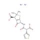 Ticarcillin disodium salt (CAS 4697-14-7) - chemical structure image