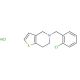 Ticlopidine Hydrochloride (CAS 53885-35-1) - chemical structure image