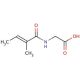 Tiglyl glycine (CAS 35842-45-6) - chemical structure image