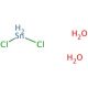 Tin(II) chloride dihydrate (CAS 10025-69-1) - chemical structure image