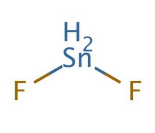 Tin(II) fluoride (CAS 7783-47-3) - chemical structure image