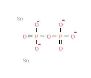 Tin(II) pyrophosphate (CAS 15578-26-4) - chemical structure image