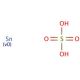 Tin(II) sulfate (CAS 7488-55-3) - chemical structure image