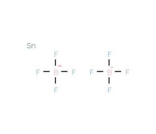 Tin(II) tetrafluoroborate, 50% w/w aq. soln. (CAS 13814-97-6) - chemical structure image
