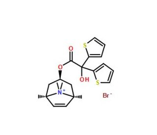 Tiotropium Bromide Monohydrate Impurity C (CAS 136310-95-7) - chemical structure image