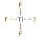 Titanium(IV) fluoride (CAS 7783-63-3) - chemical structure image