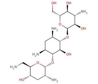 Tobramycin (CAS 32986-56-4) - chemical structure image
