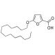 TOFA (5-(Tetradecyloxy)-2-furoic acid) (CAS 54857-86-2) - chemical structure image