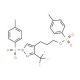 Toluene-4-sulfonic acid 3-[1-(toluene-4-sulfonyl)-3-trifluoromethyl-1H-pyrazol-4-yl]-propyl ester - chemical structure image