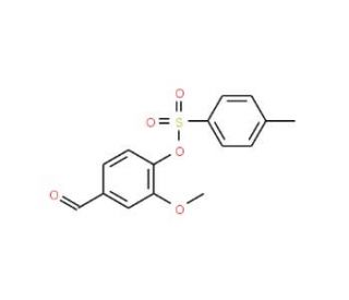 Toluene-4-sulfonic acid 4-formyl-2-methoxy-phenyl ester (CAS 246224-09-9) - chemical structure image