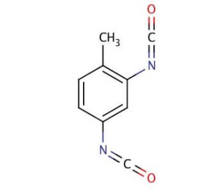 Tolylene-2,4-diisocyanate (CAS 584-84-9) - chemical structure image
