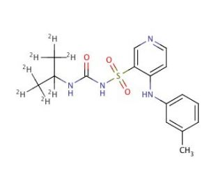 Torsemide-d7 (CAS 1189375-06-1) - chemical structure image