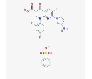 Tosufloxacin tosylate (CAS 115964-29-9) - chemical structure image