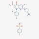 Tosufloxacin tosylate (CAS 115964-29-9) - chemical structure image