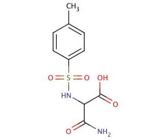 Tosyl-D-asparagine (CAS 92142-18-2) - chemical structure image