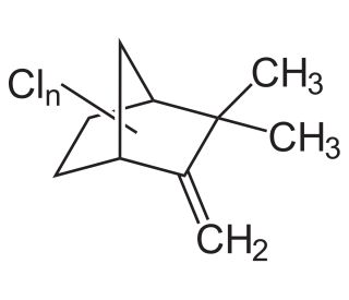 Toxaphene (CAS 8001-35-2) - chemical structure image