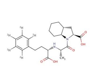 Trandolaprilat-phenyl-d5 - chemical structure image