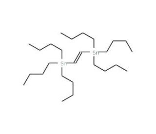 trans-1,2-Bis(tributylstannyl)ethylene (CAS 14275-61-7) - chemical structure image