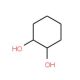 trans-1,2-Cyclohexanediol (CAS 1460-57-7) - chemical structure image